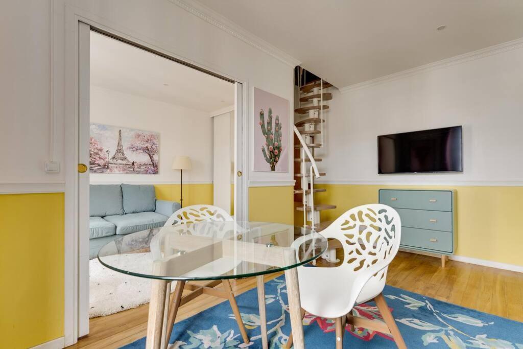 Duplex Moderne Cosy - Proche Porte D'Italie - Parking Le Kremlin-Bicêtre Kültér fotó